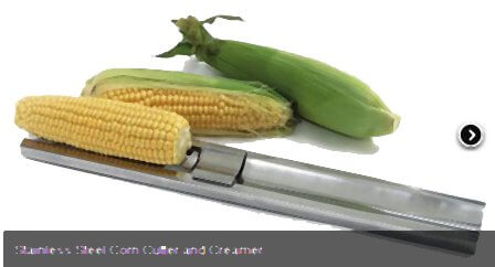 Corn Cutter Stainless Steel Set of Two